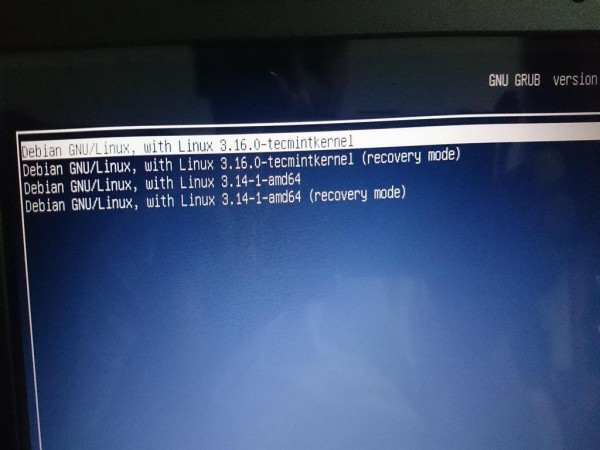 Boot Installed Kernel