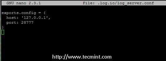 Configure Linux Logs