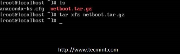 Extract Debain 7 Netboot