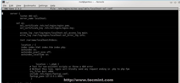 Create SSL Nginx Virtual Host