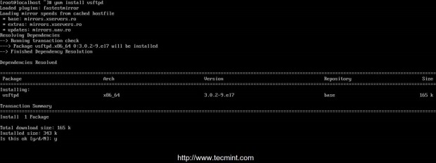 Install Vsftpd in CentOS