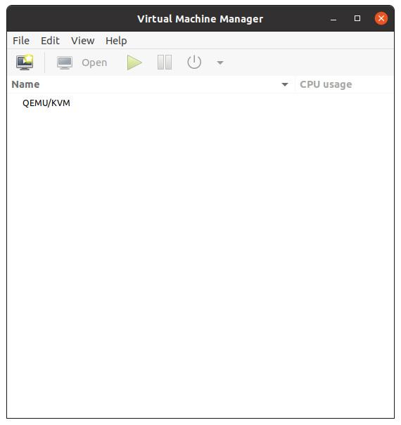 KVM Virtual Machine Manager