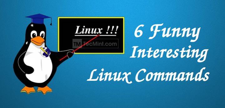 Linux Funny Commands