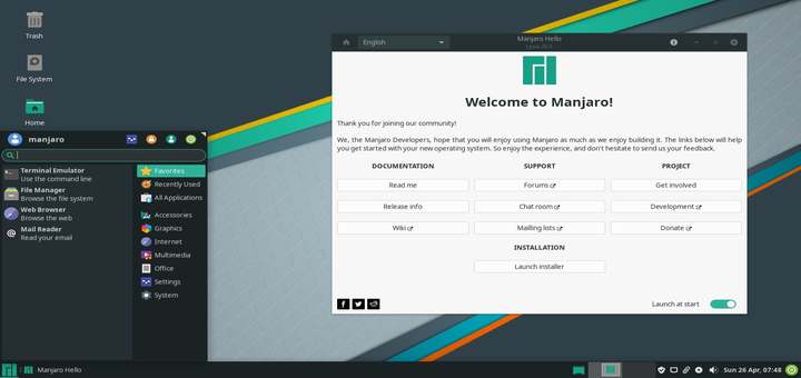 Manjaro Linux Installation