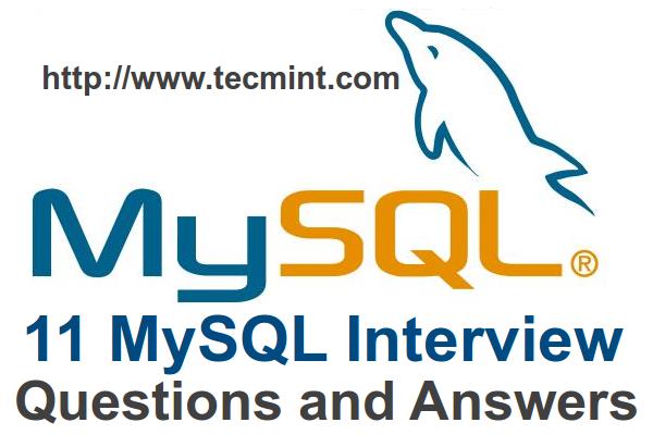 MySQL Interview Questions