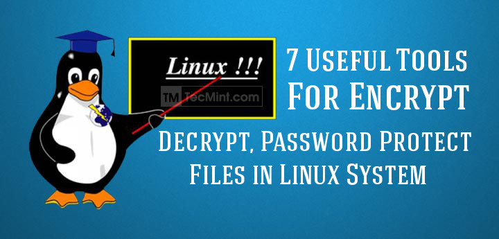 Password Protec Files in Linux