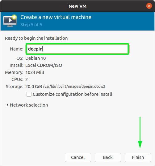 Set Virtual Machine Name