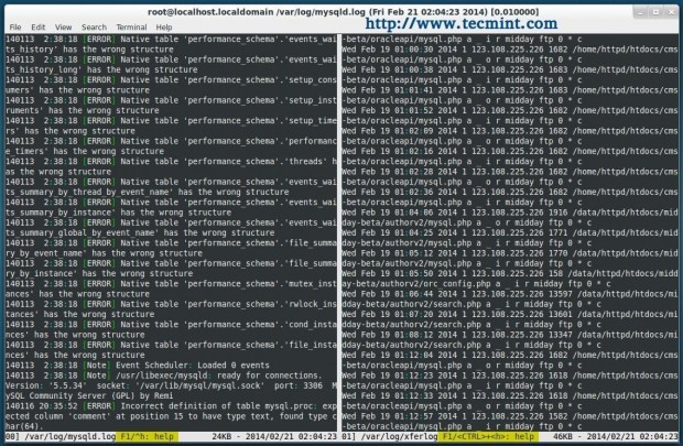 View Files in 2 Columns