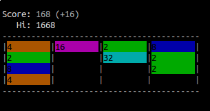 2048 Game for Linux