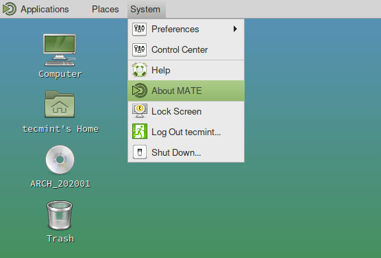 About Mate Desktop