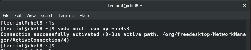 Active IP Address of Network