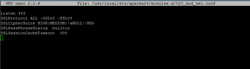 Apache SSL Configuration on FreeBSD