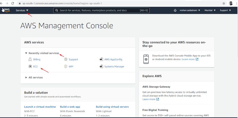 AWS Management Console