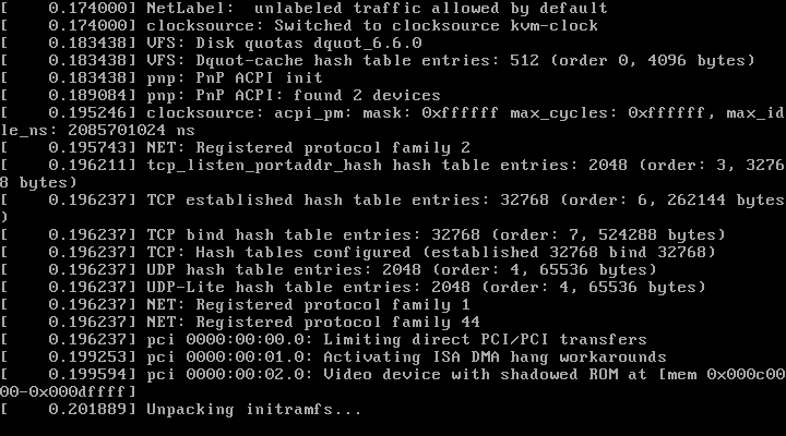 CentOS 8 Booting