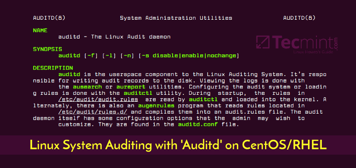 Linux System Auditing with Auditd on CentOS