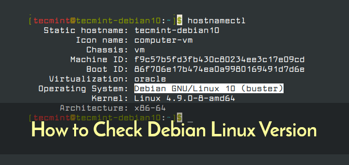 Check Debian Version