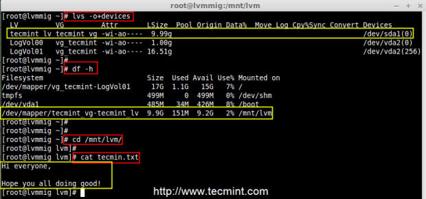 Check Mirrored Data