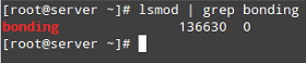 Check Network Bonding Module Loaded in Kernel