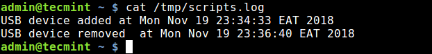 Check Scripts Log After Removing USB