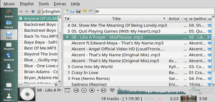 Clementine Music Player