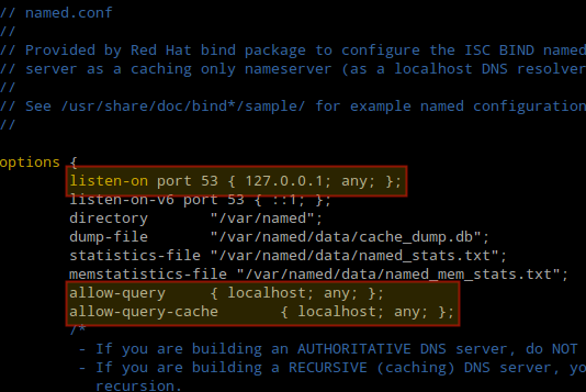 Configure Cache-Only DNS in CentOS and RHEL 7