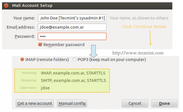 Configure Mail Client