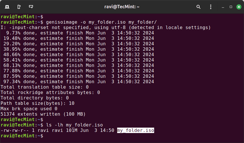 Create ISO File from a Directory