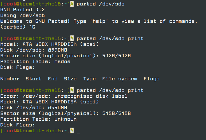 Create New Partitions