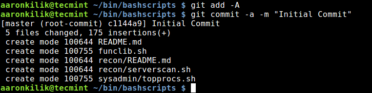 Do Git Commit