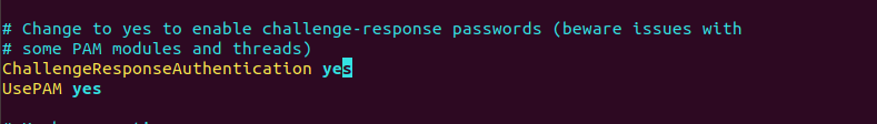 Enable SSH Password Authentication