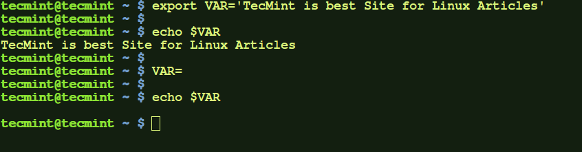 Export Local Environment Variables