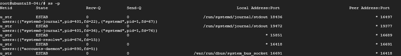 Find Process ID of Sockets in Linux