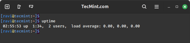 Find System Uptime