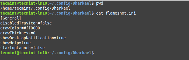 Flameshot Configuration File