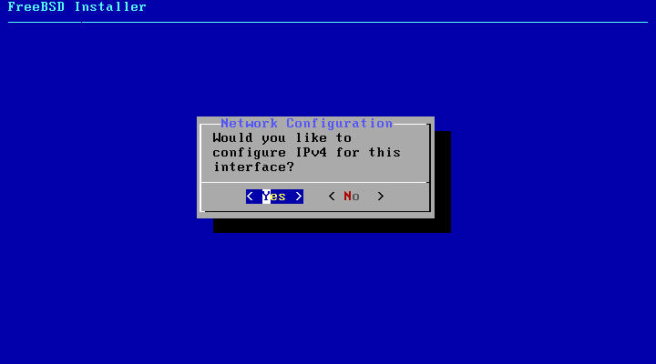 FreeBSD IPv4