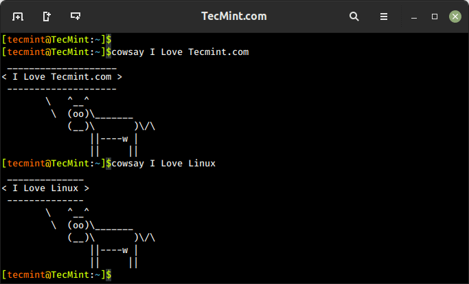 Generate ASCII Art of Text