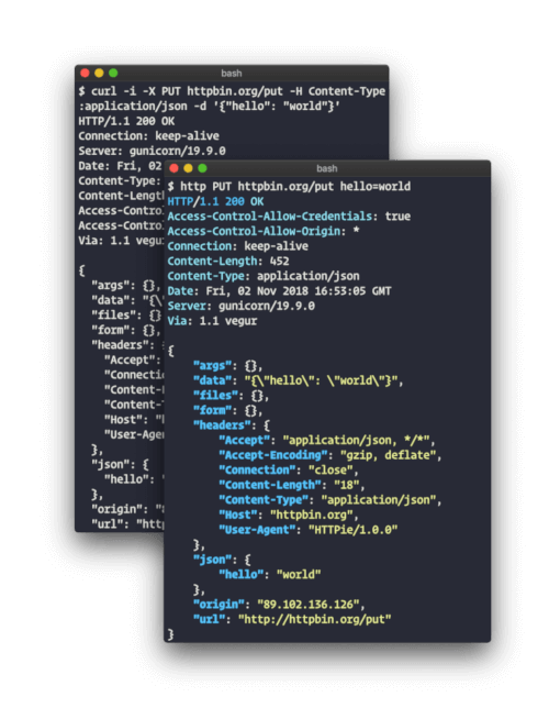 HTTPie - A Command Line HTTP Client 