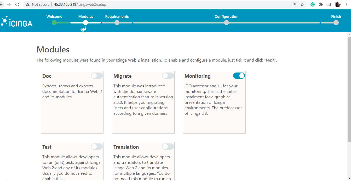 Icinga Modules