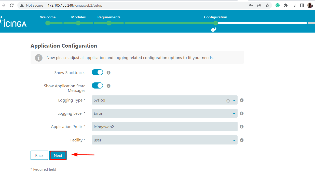 Icinga2 Application Monitoring