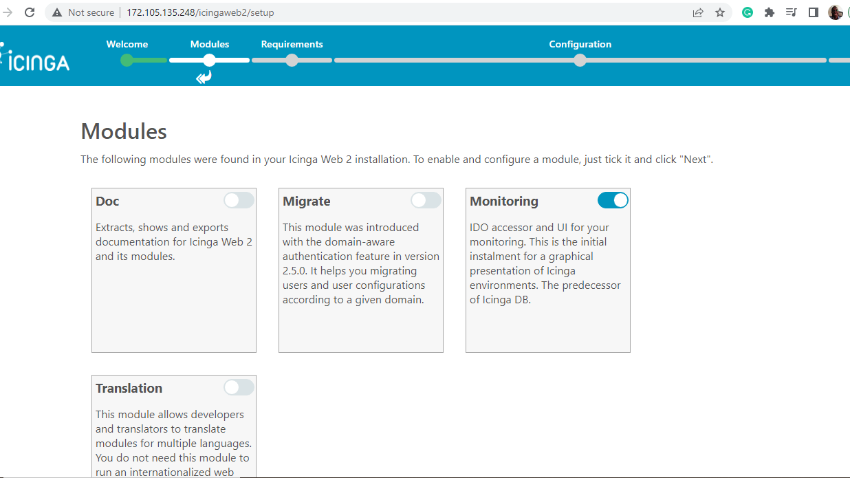 Icinga2 Modules