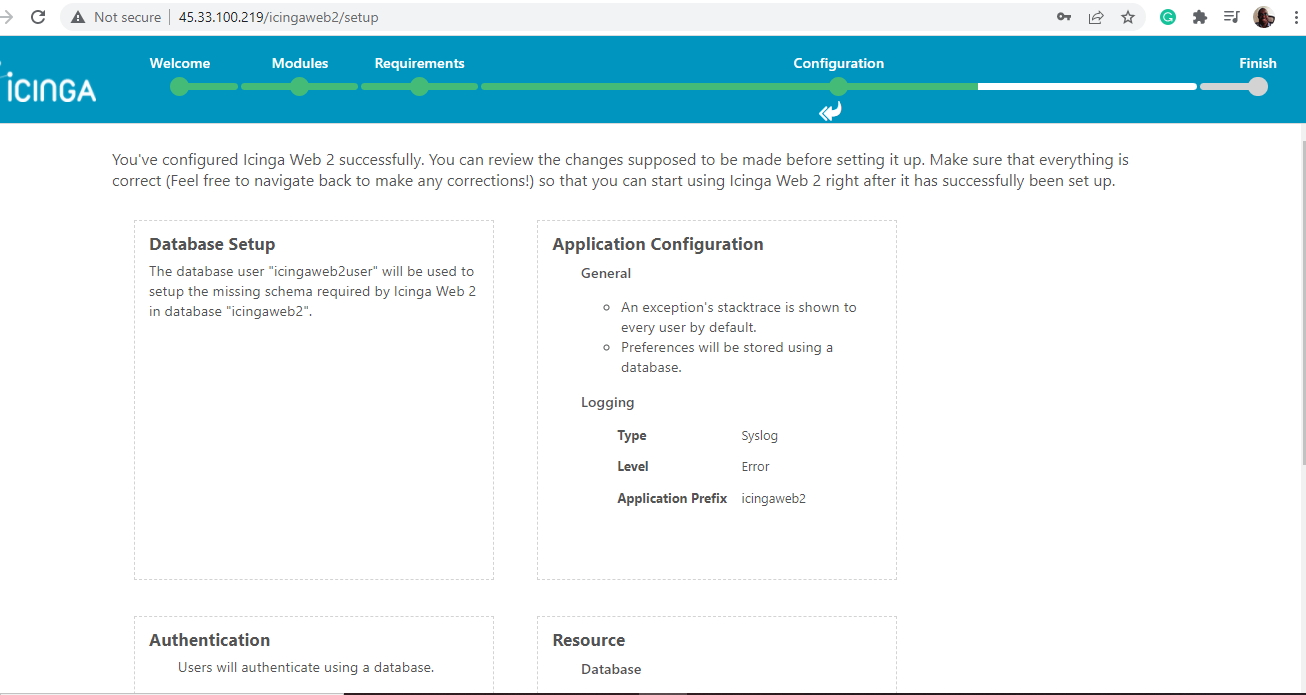 IcingaWeb2 Configuration Review