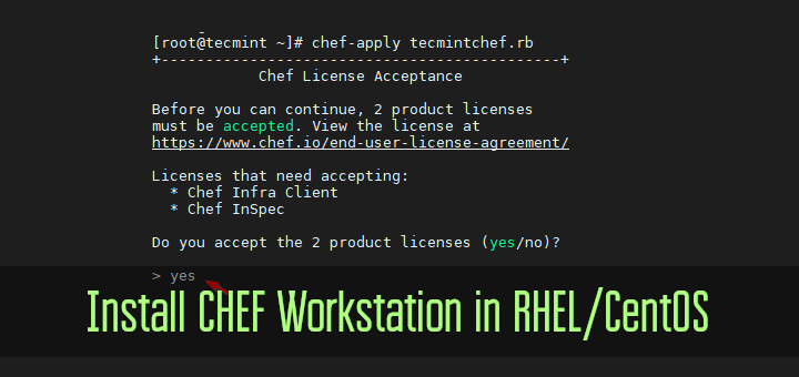 Install CHEF Workstation in CentOS