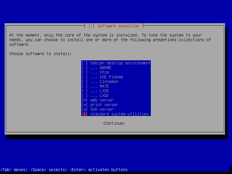 Install Debian Minimal Server