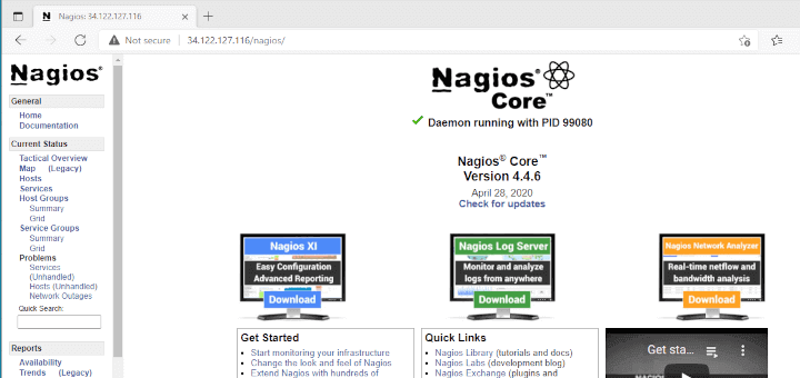 Install Nagios in Linux