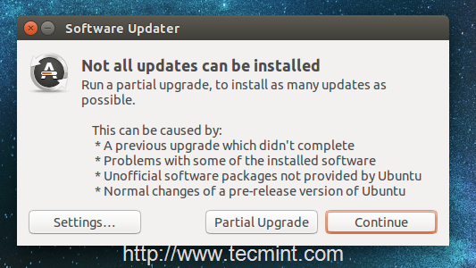 Install Ubuntu Updates