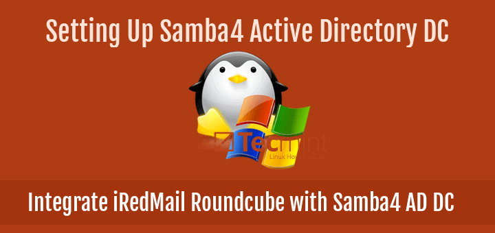 Integrate iRedMail Roundcube with Samba4 AD DC