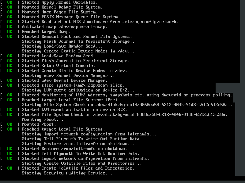 Kernel Initialization Process