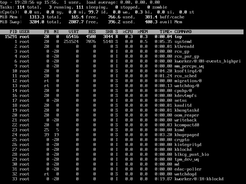 Sort Linux Processes by Memory CPU Usagae