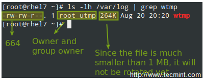 Logrotate Logs Monthly