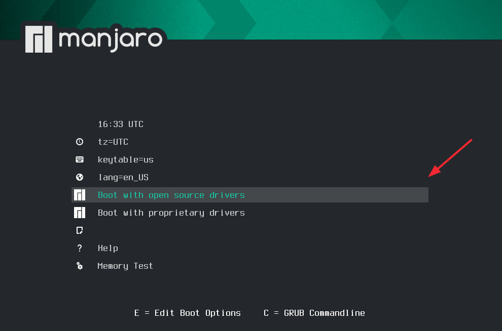 Manjaro Gnome Installer